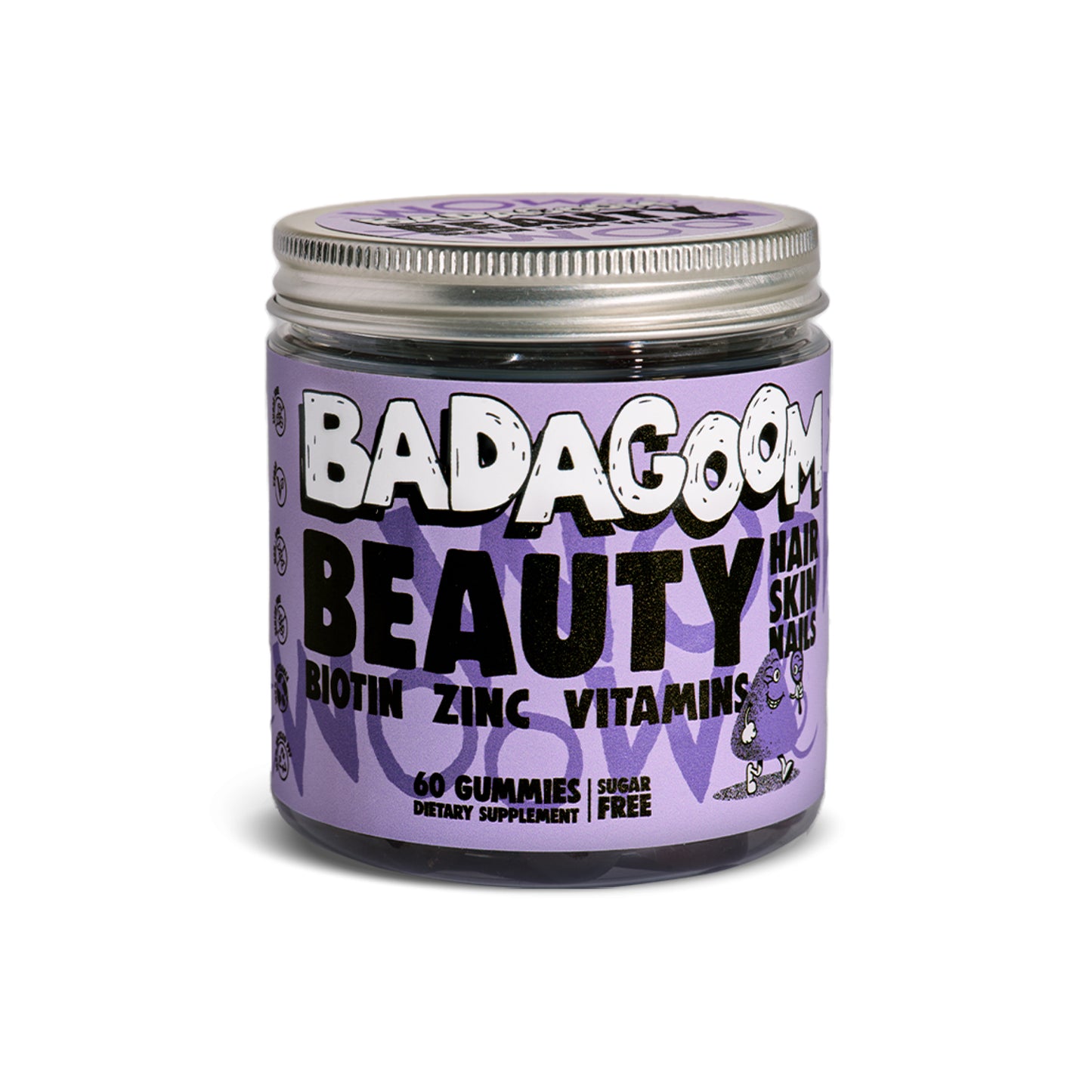 Badagoom Beauty Hair Skin Nails  - 60 желирани бонбони