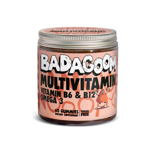 Badagoom Multivitamin Adults Omega 3 - 60 желирани бонбони